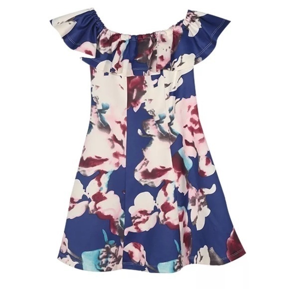 ❣️Sale was $45 down sizing❣️ Off the shoulder floral dress - Picture 3 of 7